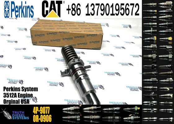 Construction Machinery Parts 4P-9077 0R-2925 Common Rail Fuel Injector 7E3383 for Caterpillar 3508 3512 3516 Excavator Engine