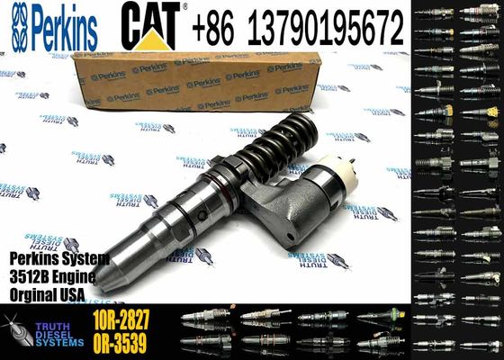 Common Rail Fuel Injector 249-0746 10R-2826 10R-2827 CAT 3512B Injector for Caterpillar Machinery Diesel Engine Parts