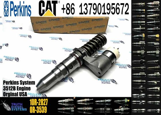 Common Rail Fuel Injector 249-0746 10R-2826 10R-2827 CAT 3512B Injector for Caterpillar Machinery Diesel Engine Parts