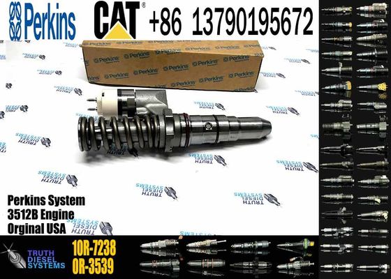 Common Rail Fuel Injector 249-0746 10R-2826 10R-2827 CAT 3512B Injector for Caterpillar Machinery Diesel Engine Parts