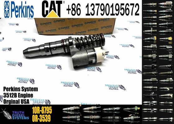 Common Rail Fuel Injector 249-0746 10R-2826 10R-2827 CAT 3512B Injector for Caterpillar Machinery Diesel Engine Parts