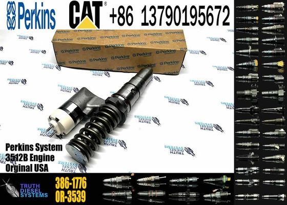 CAT Fuel Injector 386-1776 20R-1283 Common Rail Injector for Caterpillar 3508B 3508C 3512B 3516B Diesel Engine Parts