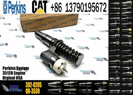 CAT Fuel Injector 392-0205 20R-1269 Common Rail Injector for Caterpillar Excavator Dozer 3512 3516 Diesel Engine Parts