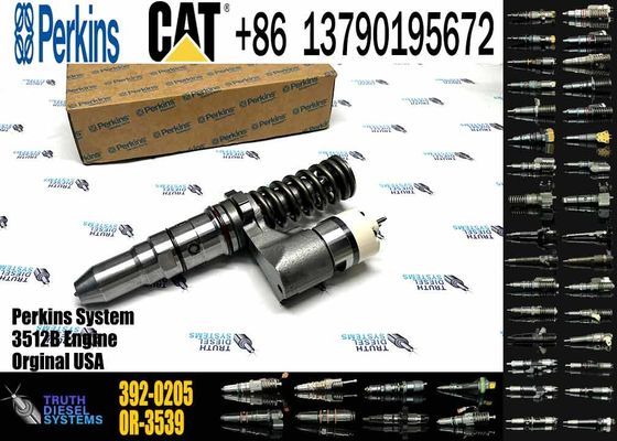 CAT Fuel Injector 392-0205 20R-1269 Common Rail Injector for Caterpillar Excavator Dozer 3512 3516 Diesel Engine Parts
