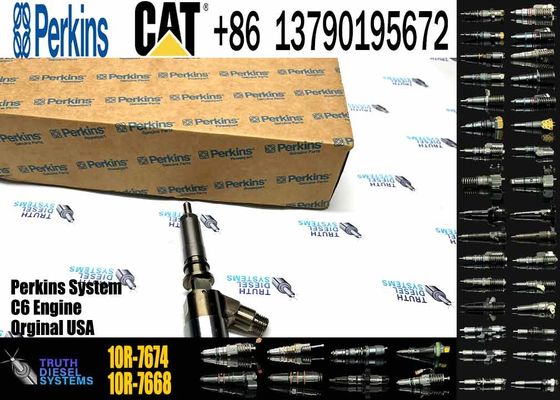 10R-7672 10R-7673 Common Rail Injector for Caterpillar CAT Perkins C6.6 C4.4 Engine