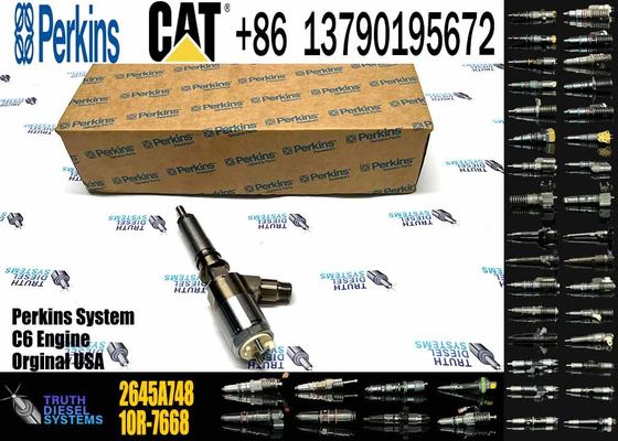2645A748 320D Engine Diesel Fuel Injector 2645A749 320-0690 2645A751 Injector 2645A753 321-3600 for CAT Excavator Perkins