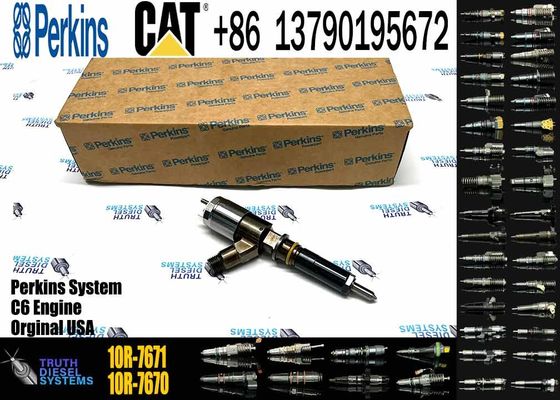 320-0670 10R-7670 3200670 10R7670 Common Rail Fuel Injector Compatible with Caterpillar CAT C6.6 Engine