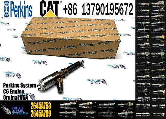New 2645A753 321-3600 320-3800 10R7938 Diesel Fuel Injector for Caterpillar for Perkins for CAT C6.4 C6.6
