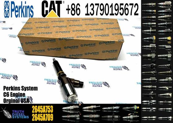 New 2645A753 321-3600 320-3800 10R7938 Diesel Fuel Injector for Caterpillar for Perkins for CAT C6.4 C6.6