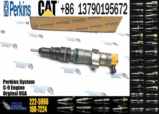 Engine Spare Parts 3126 3126B 3126E Fuel Injector 222-5966 10R-0781 Diesel Common Rail Injector for Excavator