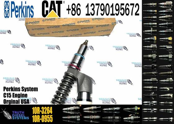 Common Rail Fuel Injector 253-0615 10R-3264 CAT C15 C18 C27 C32 Injector for Caterpillar Excavator Diesel Engine Parts