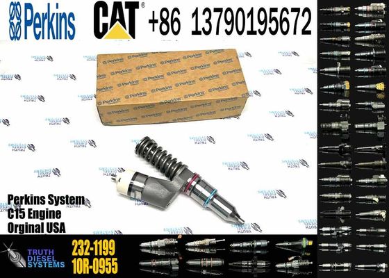 Construction Machinery Parts 232-1199 10R-1273 10R-9236 Common Rail Fuel Injector for Caterpillar C32 Excavator Engine