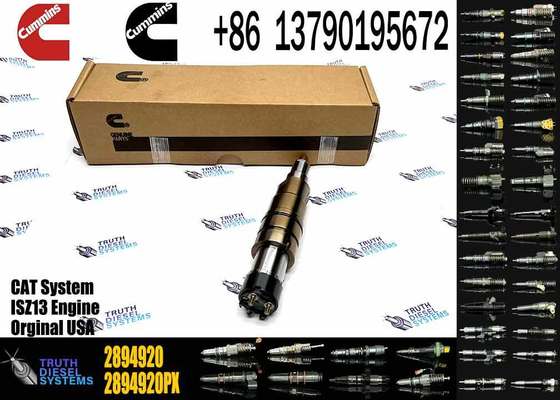 ZQYM hot sale Diesel Common Rail Fuel Injector 2894920 5579415 Suit for Cum-mins ISX15 Series Engine
