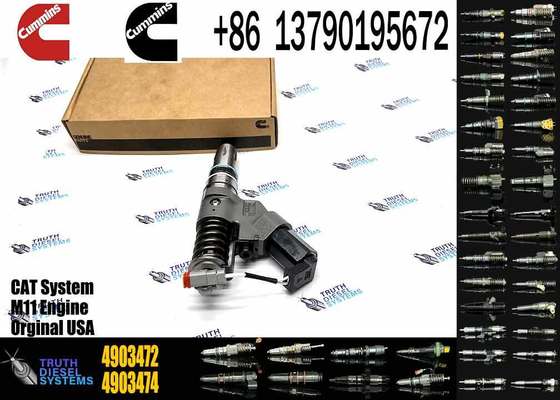 Genuine Diesel Fuel Injector 4026222 4903472 4903319 4061851 3411845 for Cummins QSM11 M11 ISM Engine