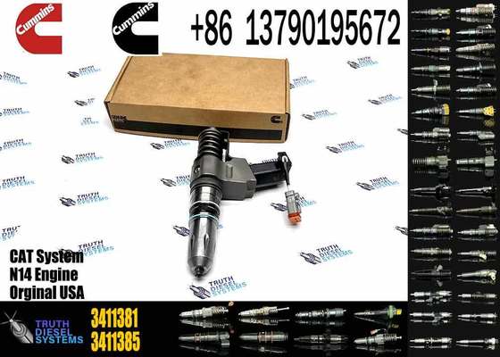 Common Rail Fuel Injector 3411381 3411381PX 3411381RX for Cummins 14L QSN14 N14 Engine