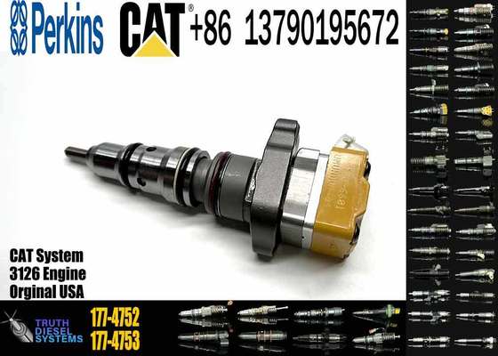 Excavator Injector 178-6343 1786343 177-4753 1774753 177-4752 1774752 171-9704 for 3126 Engine Parts Diesel Nozzle Assembly