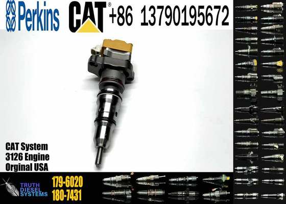 Excavator Injector 20R-0760 20R0760 179-6020 1796020 for 3126 Engine Parts Diesel Nozzle Assembly Auto Parts