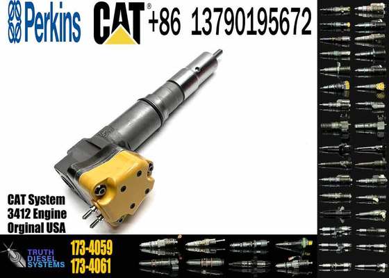 3412 Engine Parts Fuel Injector 171-9710 0R-9348 173-4059 173-4061 Common Rail Injector