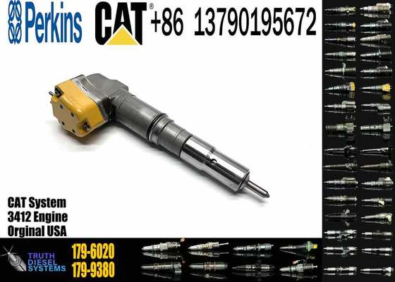 232-1183 232-1173 174-7526 179-6020 Fuel Injector For Caterpillar 3408 3412 3408E 3412E Engine