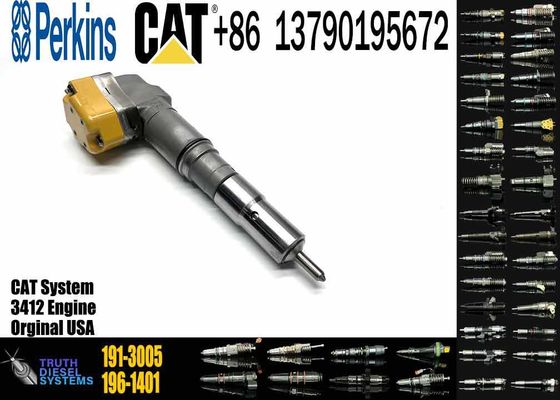 Common Rail Injector 191-3005 198-4752 198-6877 20R-4147 Engine Parts Fuel Injectors for 3412 Engine