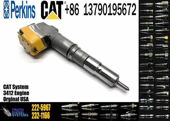 Excavator Engine Parts Fule Injetor 169-7408 174-7527 222-5967 20R-0760 232-1175 173-9272 for 3412E 3408 Fuel Injector