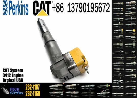 High Quality New Diesel Common Rail Fuel Injector 232-1166 232-1167 20R-5392 232-1168 Engine Parts for 3412