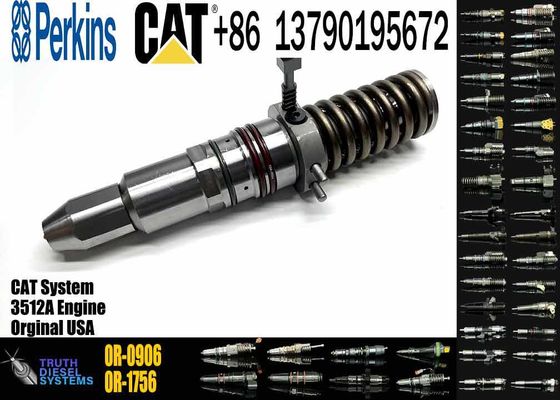 4P-9075 4P9075 Common Rail Fuel Injector for CAT 3512 3516 3508 0R-3051 0R-0906 Diesel Injection Valves