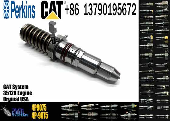 4P-9075 4P9075 0R-3051 Fuel Injector for Caterpillar CAT 3508 3512 3516 Engine