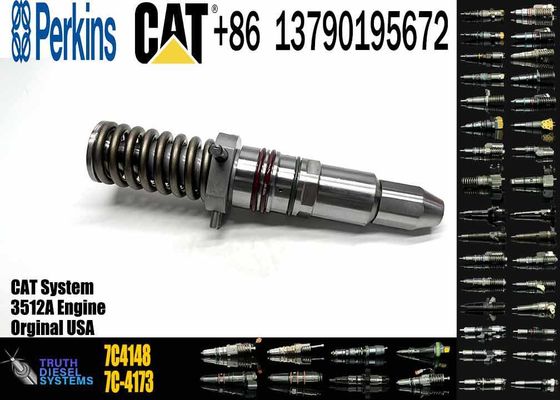 Diesel Engine Injector 7E6408 4P9077 7C4148 6L4355 0R-8338 10R-1252For C3512A Common Rail