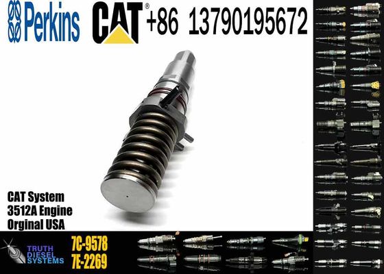 Common Rail Injector 7C-9578 7C9578 Fuel Injector For C-A-T 3508 3516 Excavator Parts 3512A Engine
