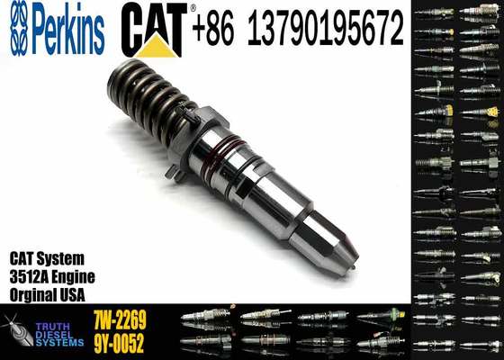 Round Head Fuel Injector for Cat C3500 2W-5201 61-4357 7C-9576 7W-2269 0R-3252 0R-1759 Generator Parts & Accessories