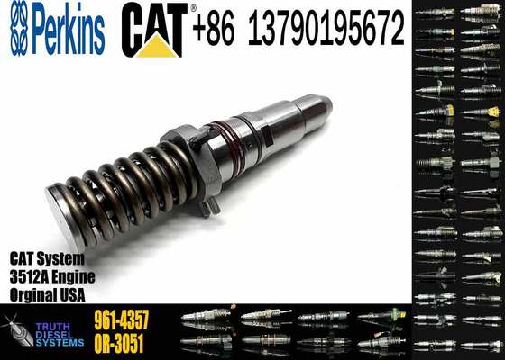 961-4357 224-9090 for Cat 3616 3612 3608 Engine Excavator Fuel Injector 224-9090 diesel Fuel Injector 10R-1252