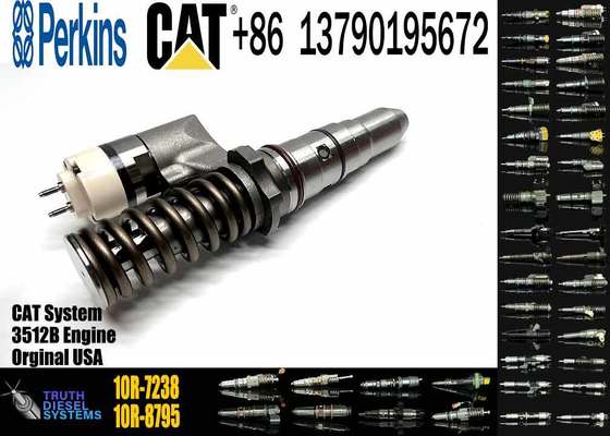 246-1854 2461854 Diesel Fuel Injector for Caterpillar CAT 3508C 3512C 10R-7238 Common Rail Injection Valves