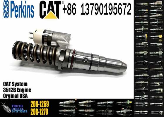 162-8809 Caterpillar Diesel 3512B Engine Common Rail Fuel Injector 250-1306 20R-1269 20R-1270 392-0206