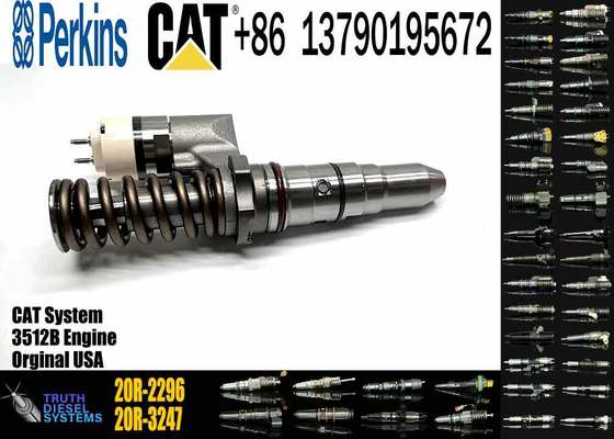 High Quality Fuel Injector 20R-2296 423-7547 for Caterpillar CAT Engine 3516 3516B Truck 793C 793D