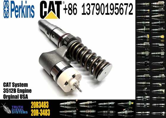 375-4106 3754106 Diesel Fuel Injector for Caterpillar CAT 3512C 3516C 20R3483 Common Rail Injection Valves