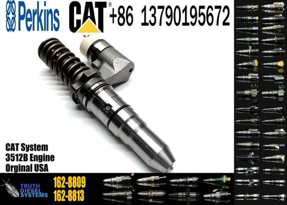 3512B Diesel Engine Parts Fuel Injector 162-8809 0R-3539 162-8813 386-1766 for CAT Caterpillar Construction Machinery