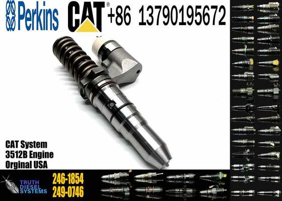 246-1854 2461854 Diesel Fuel Injector for Caterpillar CAT 3508C 3512C 10R-7238 Common Rail Injection Valves