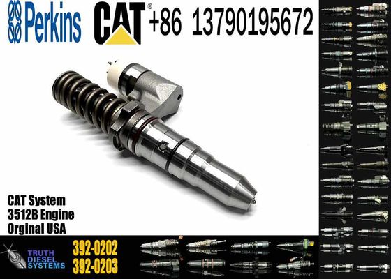 Excavator Parts 392-0202 Fuel Injector 3920202 20R-1266 20R1266 for CAT 793C 793D 3516B 3512B Series