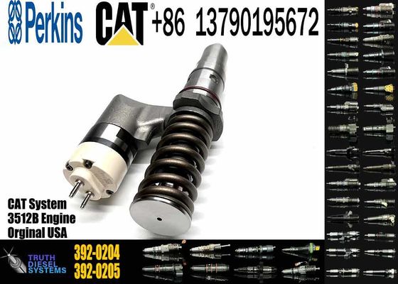 392-0204 3920204 Diesel Fuel Injector for Caterpillar CAT 3508 3512 3516 3508B 3516B 20R-1268 Common Rail Injection Valves