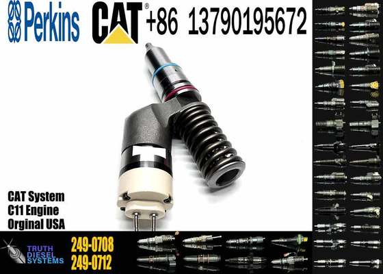 Excavator Injector 2490708 249-0708 10R2977 10R-2977 for C13 Engine Parts Diesel Nozzle Assembly