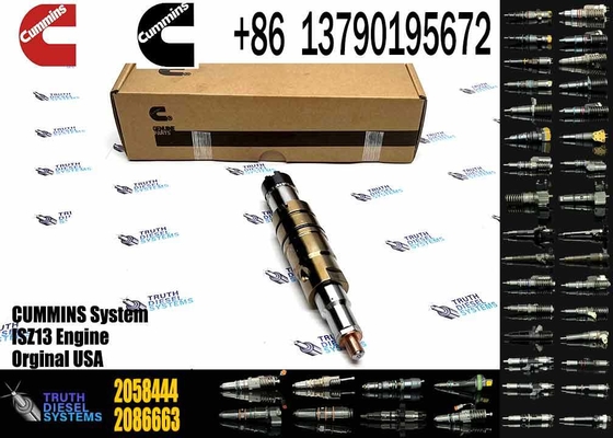 Diesel Fuel Injector 2058444 2086663 New Common Rail Injector 5579417 4307217 for Cummins Scania