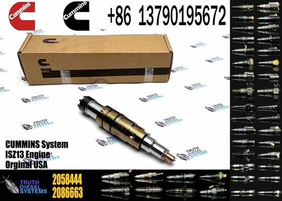 Diesel Fuel Injector 2058444 2086663 New Common Rail Injector 5579417 4307217 for Cummins Scania