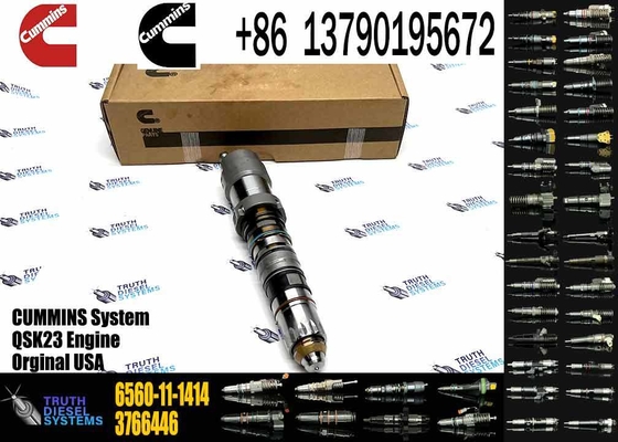 High Quality QSK23 QSK60 Engine Fuel Injector Parts 6D170 6560-11-1414 4902828 4928345 for Construction Machinery