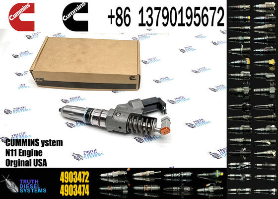 High-quality Components for 4903472 Engine ISM QSM ISM11 QSM11 M11 MTA11 Type diesel Engines - Fuel Injectors 3411756 3083849