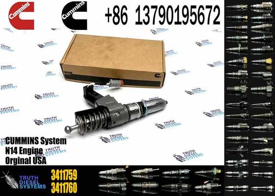 Genuine High Quality Common Rail Injector Diesel Fuel Injector 3411765 3411766 3411759 for Engine Parts