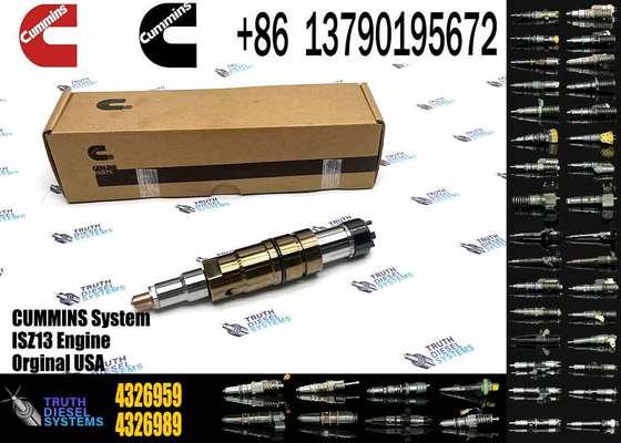 ISZ13 Cummins Engine Parts Fuel Injector 4326959 2872544 4955080 2872289