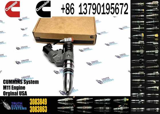 QSM11 ISM11 M11 Engine Fuel Injectors 3411754 3083863 3411756 3609925 3083849 3087772 3411755 for Cummins