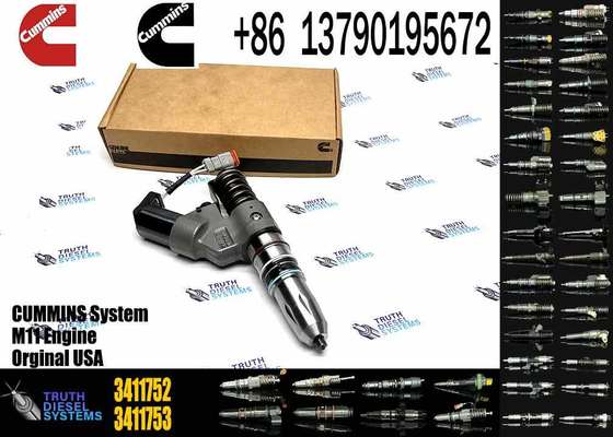 Spot Goods Fuel Injector 3406604 3064881 4026222 3411752 3084589 for Cummins M11 ISM11 QSM11 Diesel Engine Spare Parts