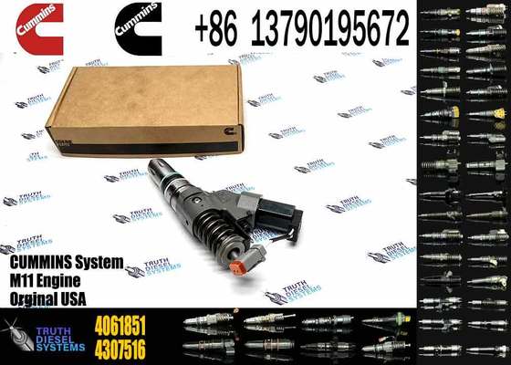 QSM11 ISM11 Diesel Engine Fuel Injector Parts New Condition Replacement 4061851 4026222 3411754 3083849 3411756